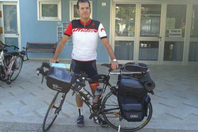 Beniamino, 400 km in sella sulla ciclovia adriatica: �Ma la Puglia � ancora indietro�